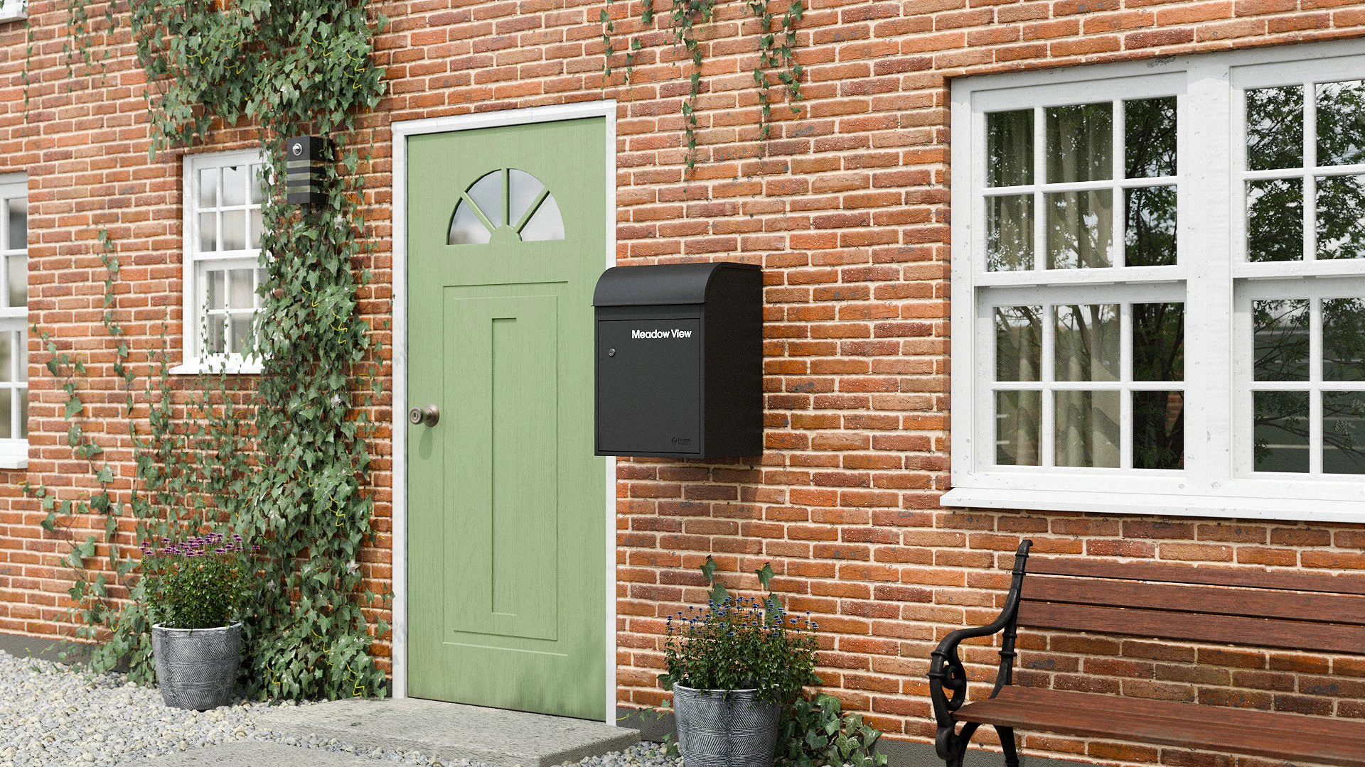 Fulham Medium Lifestyle Black View B New