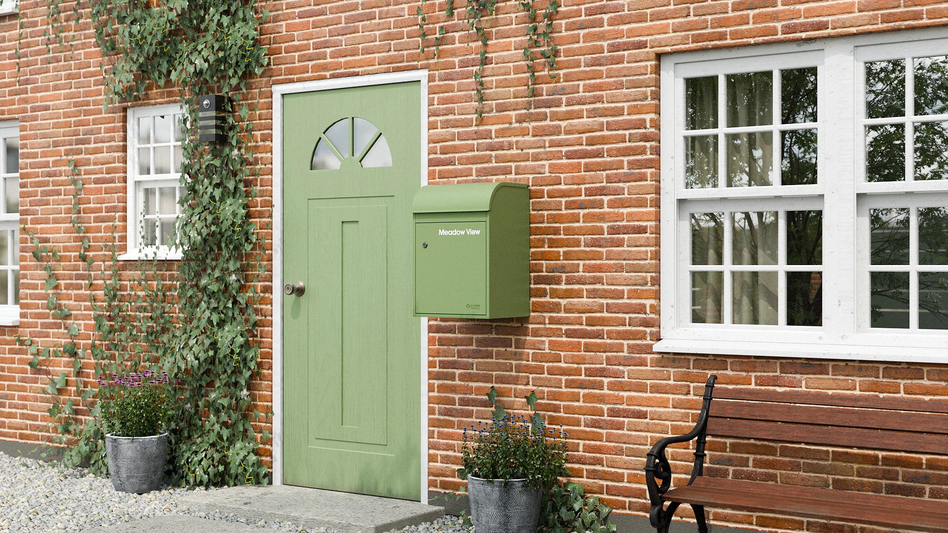 Fulham Medium Lifestyle Green View B New