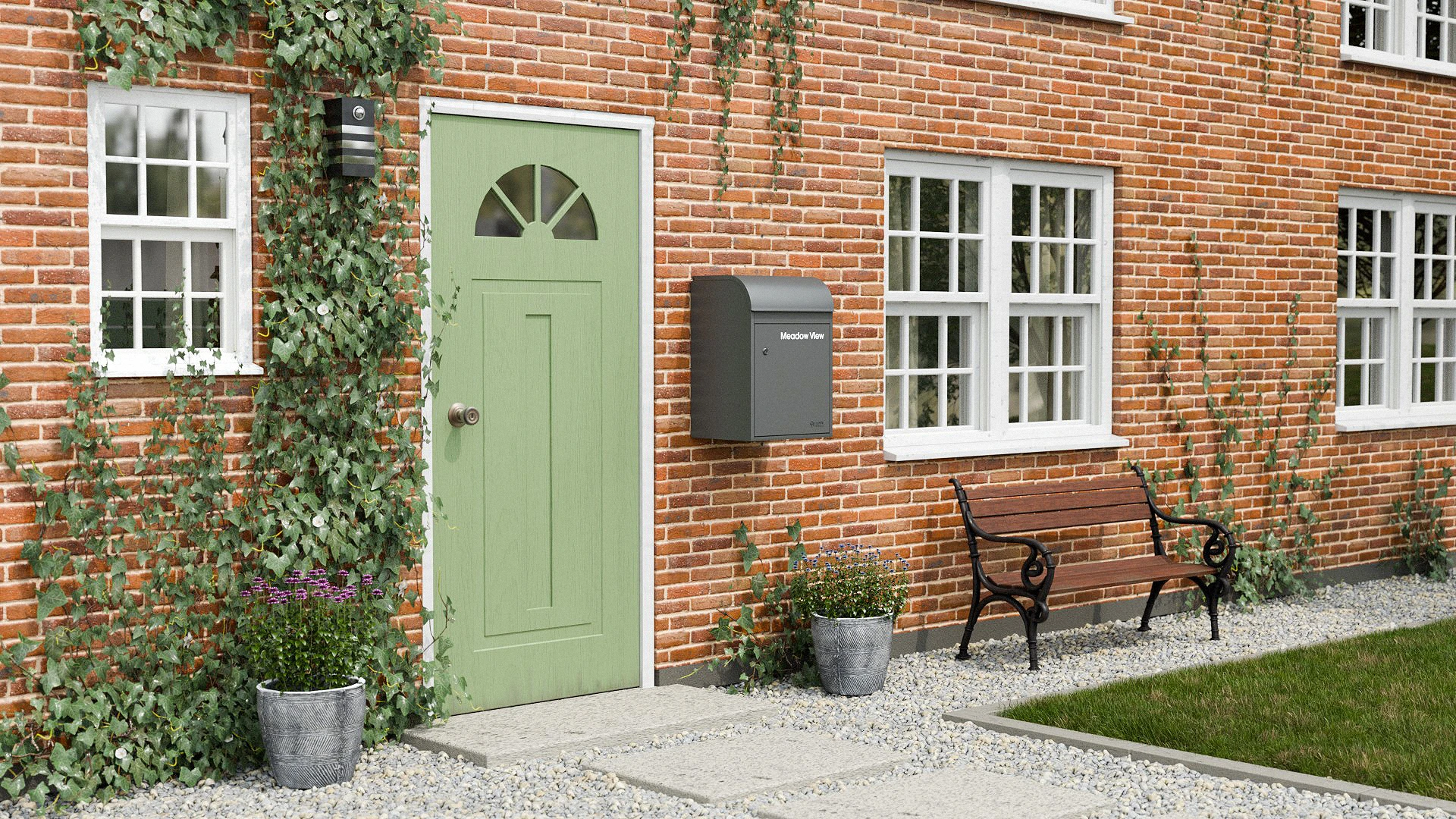 Fulham Medium Lifestyle Grey View A New