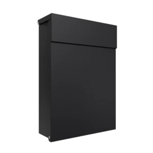 Camden Wandmontierter Briefkasten - Schwarz