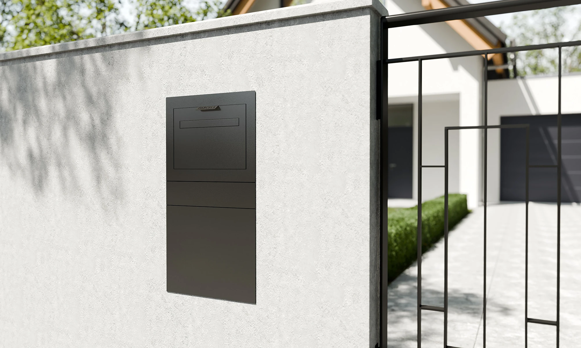 Monaco Modern House Black_A