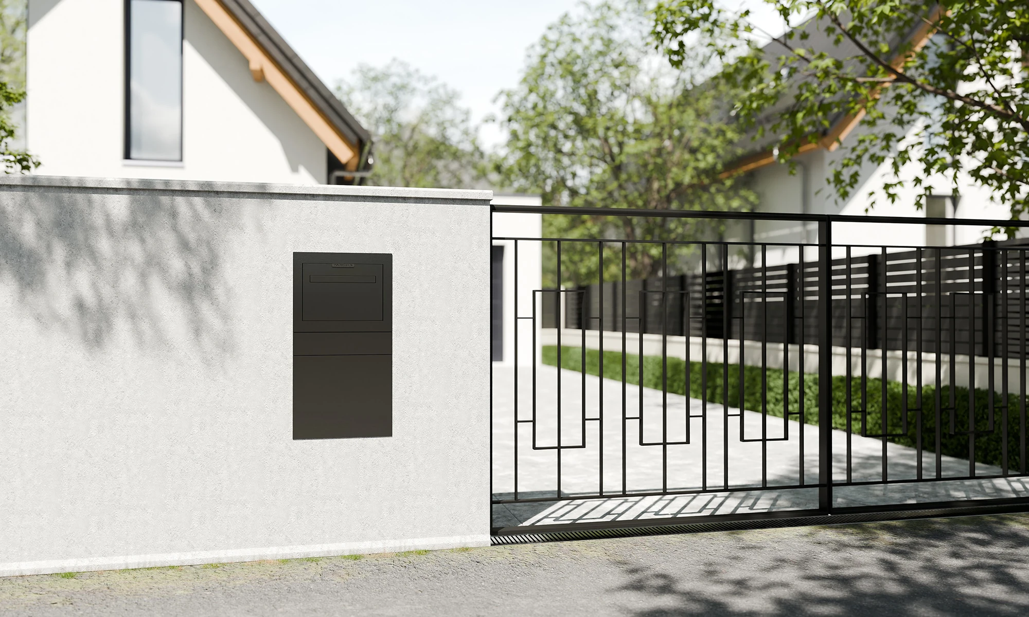 Monaco Modern House Black_B