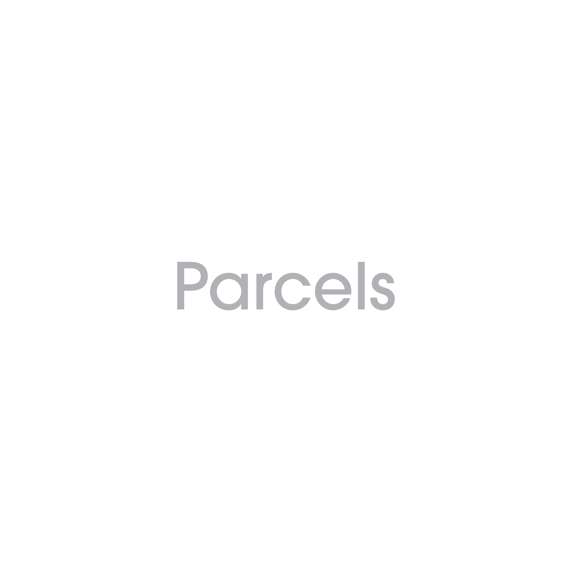 D9 - Parcels Decal Sticker in silver