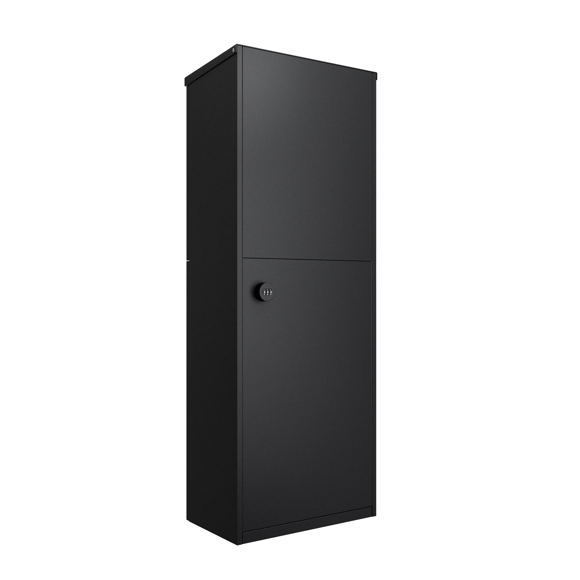 Oslo_ParcelBox_Black_View_D_Back
