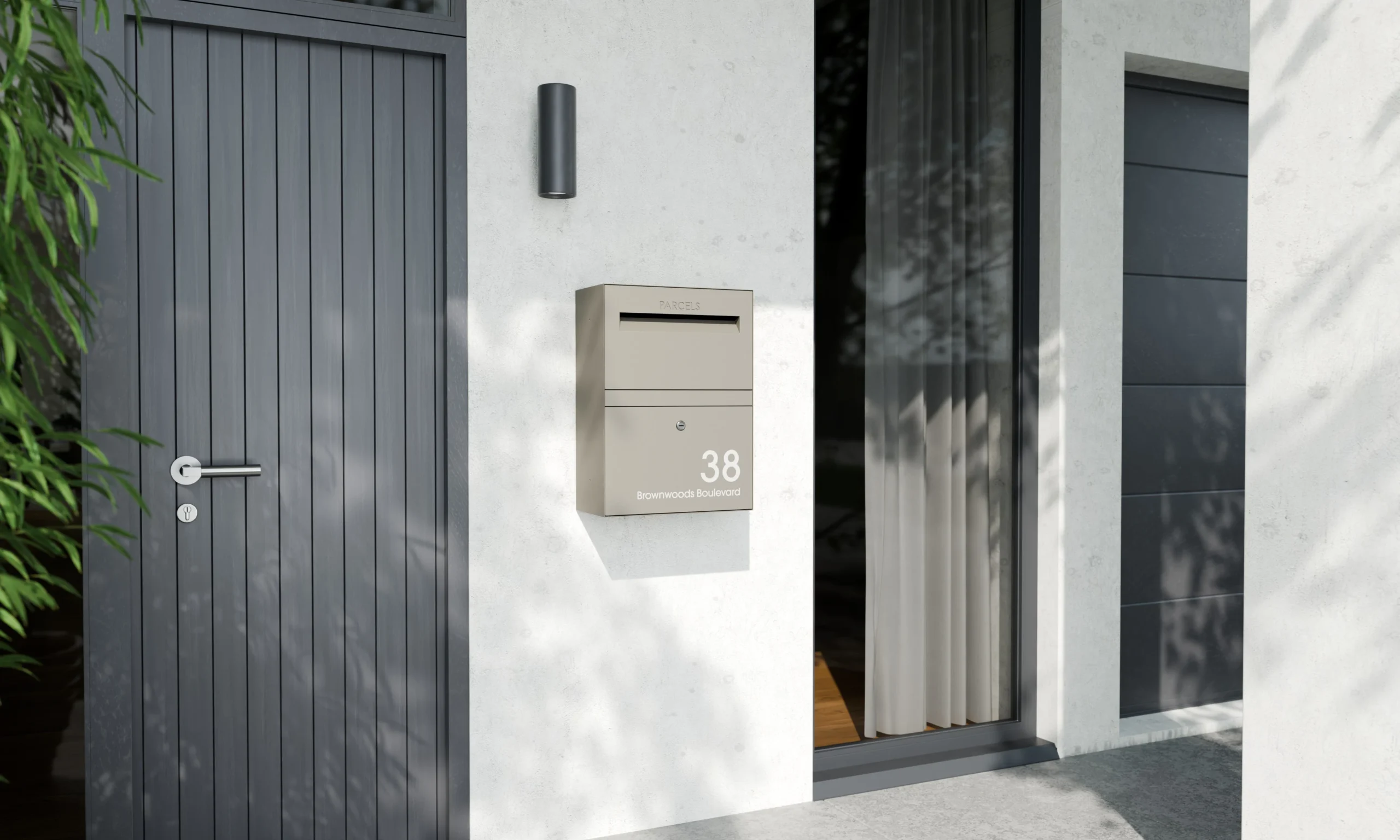 Rome Medium Modern House Pebble View B