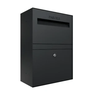 Rome Medium Paketbriefkasten - Schwarz