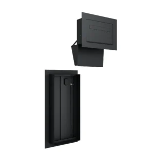 Windsor Small Parcel Box Chute und Tür - Schwarz