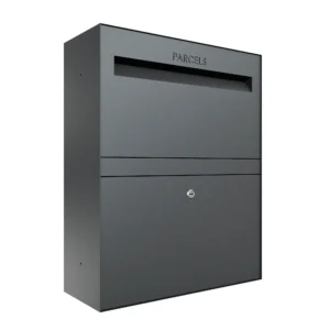 Rome Large Parcel Letter Box - Anthrazit