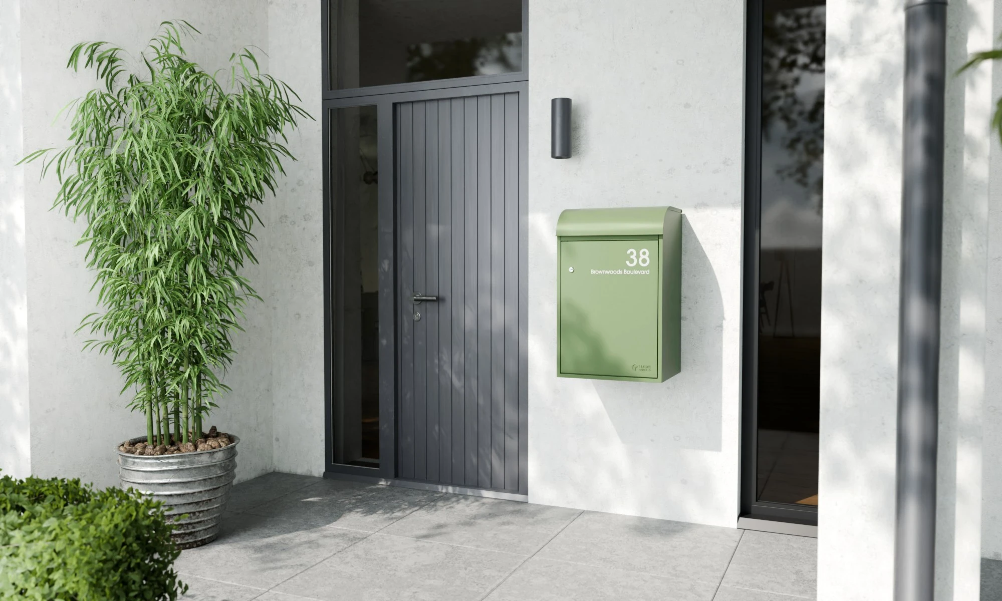 Fulham Large Modern House Green A
