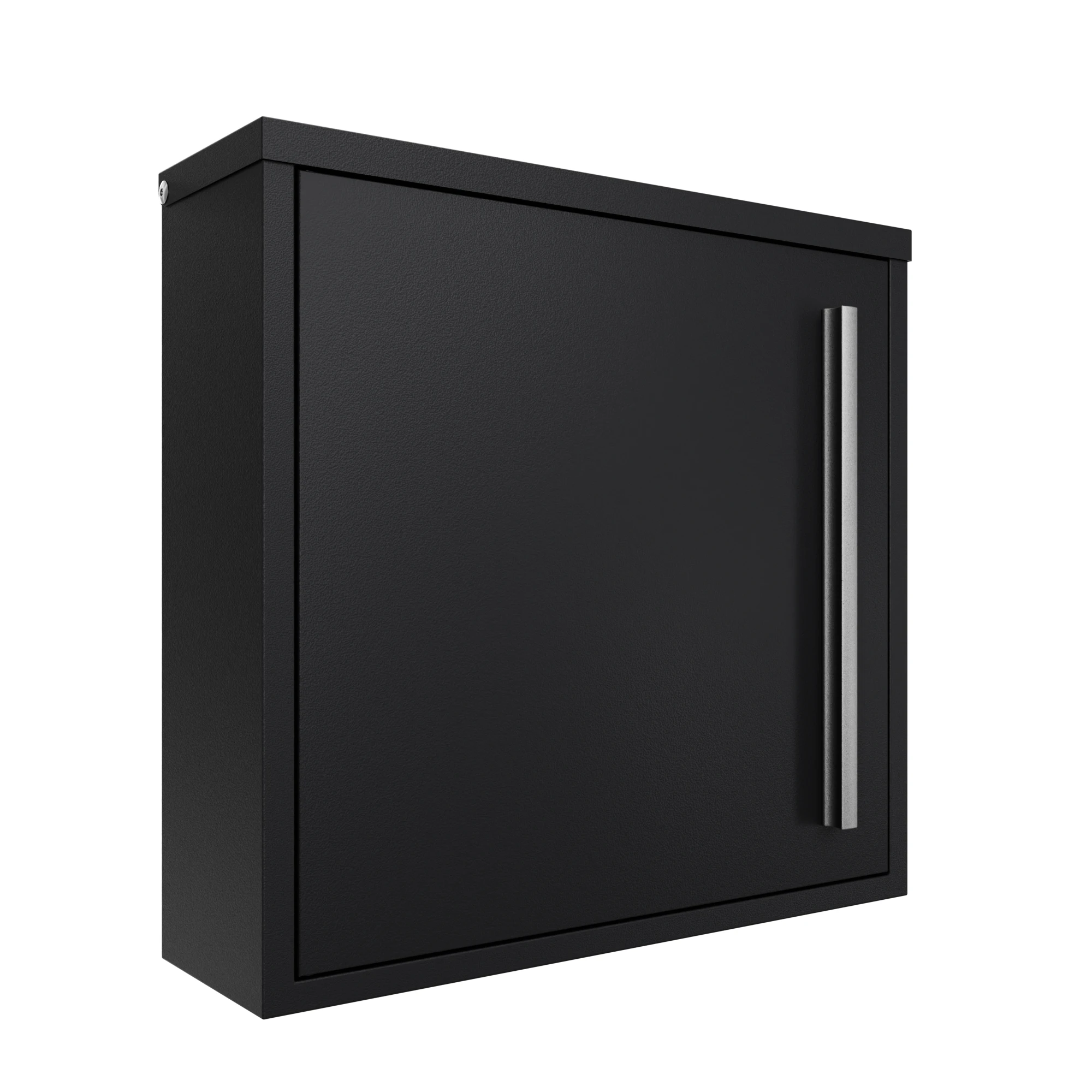 Milan Personalisierter Moderner Wandbriefkasten - Schwarz – Bild 2