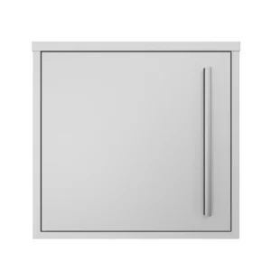 Milan moderner wandmontierter Briefkasten - Weiß